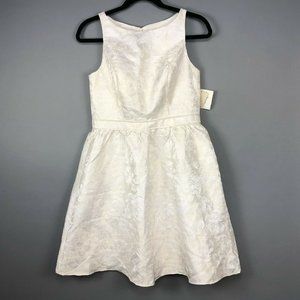 Aidan Mattox Womens Dress Size 8 Sleeveless Ivory